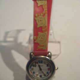 Kinderhorloge met poezen