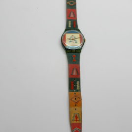 Swatch horloge borduren