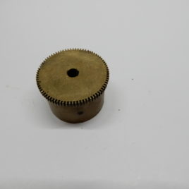 Veerton franse pendule doorsnee 3,56 cm 80 tanden