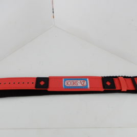 Horlogeband met klitteband sluiting breedte 24/26 mm lengte 28 cm