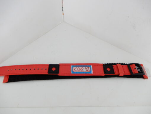 Horlogeband met klitteband sluiting  breedte 24/26 mm lengte 28 cm