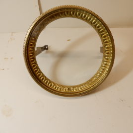 Franse pendule voordeurtje doorsnee 11,3 cm