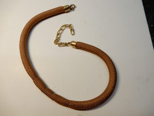 Horloge ketting gevlochten lengte 45cm