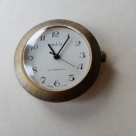 Ruhla horloge bewerkte rand doorsnee 4 cm no 38