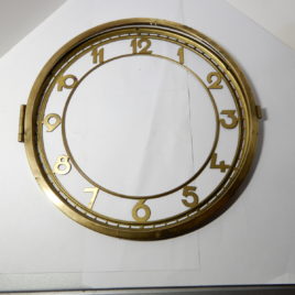Wijzerplaat doorzichtig zonder glas doorsnee 17 cm no 113