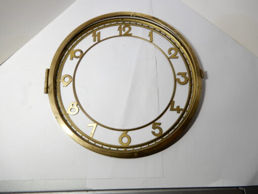 Wijzerplaat doorzichtig zonder glas doorsnee 17 cm no  113