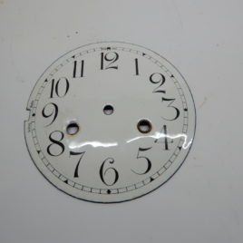 Wijzerplaat emaille doorsnee 17cm no 143