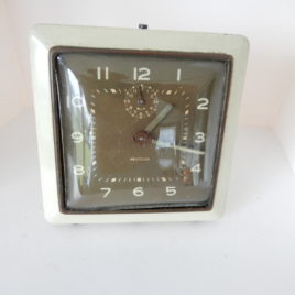 Westclox vierkant wekker no 2130