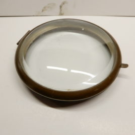 Inbouwdeurtje geslepen glas doorsnee 14 cm no 199
