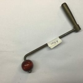 Comtoise sleutel met rood knopje 5,5 mm no 1