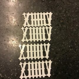 Koekoek cijfers hoogt 27,5 mm