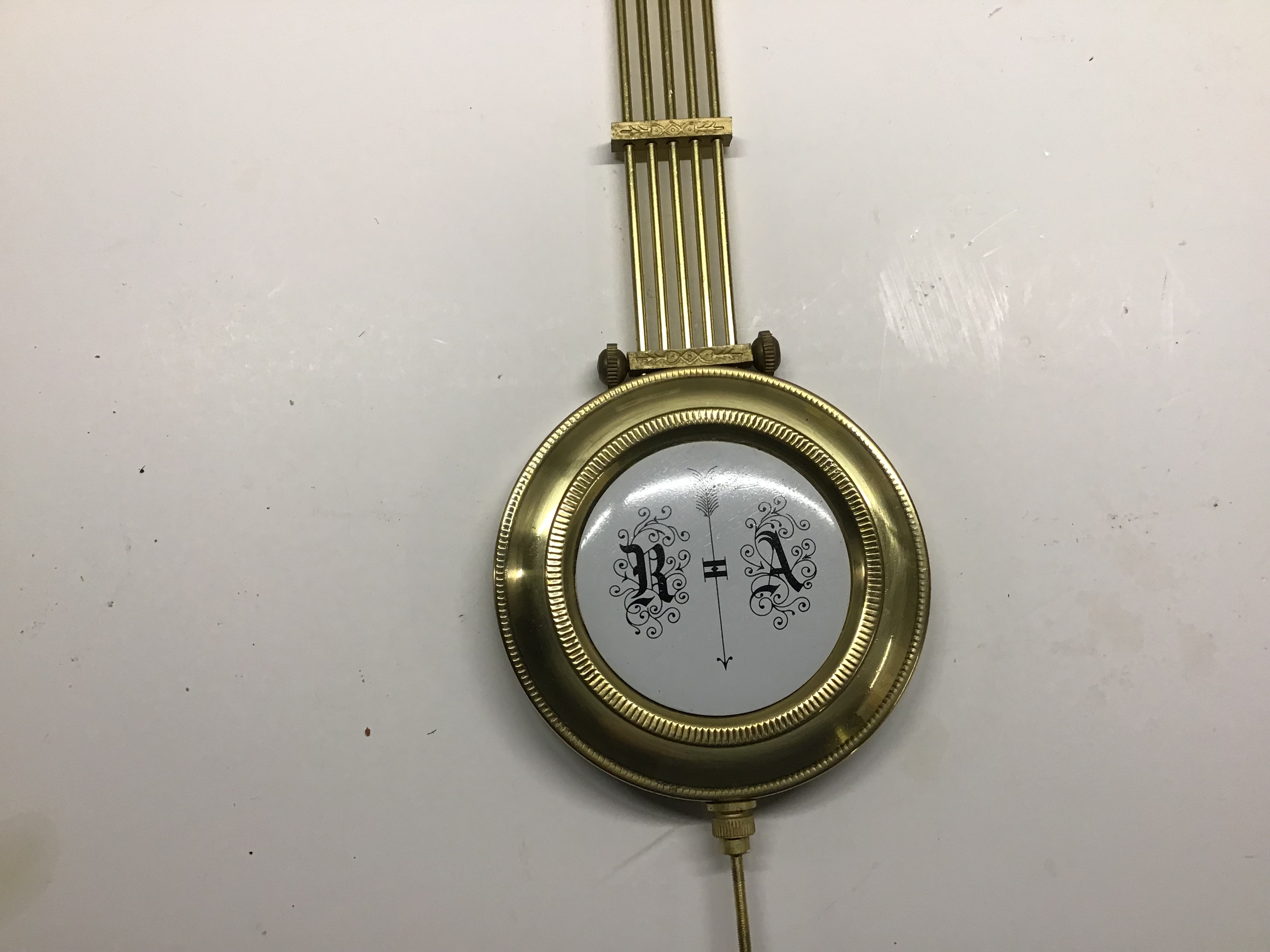 Slinger voor koreaanse uurwerk lengte. 30 cm no 62