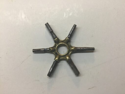 Zakhorloge kruissleutel 6 opwindsleuteltjes - Afbeelding 2