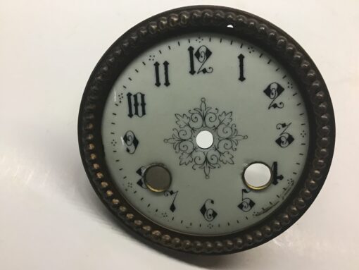 Voordeurtje franse pendule zonder glasdeurtjek doorsnee 9,5 cm no 95
