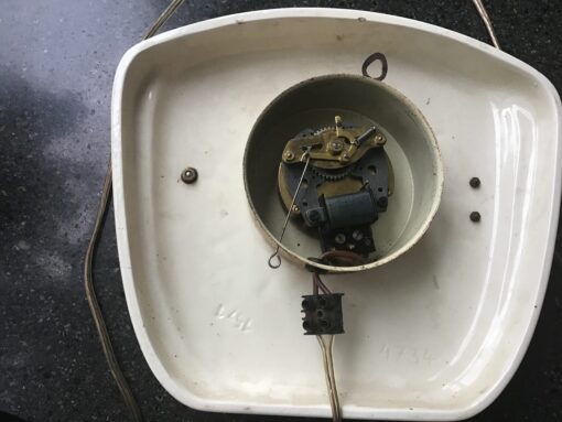 Keukenklok porselein elektrisch - Afbeelding 2