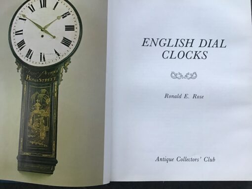 English Dial Clocks Ronald E Rose - Afbeelding 2