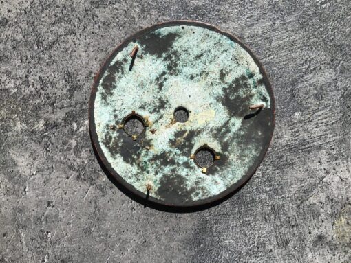 Franse pendule wijzerplaat doorsnee 10 cm no 272 - Afbeelding 2