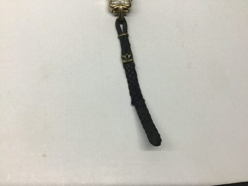 Gevlochten bandje kunststof met oud horloge - Afbeelding 3