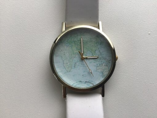 Horloge met werelddeel als wijzerplaat no 263