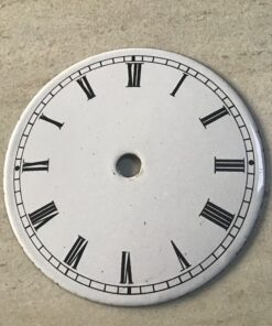 Wijzerplaat emaille doorsnee 9 cm no 299