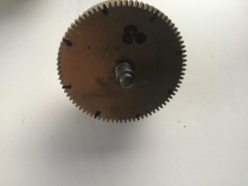 Veerton met veer 80 tanden doorsnee met tanden 52,7 no 140