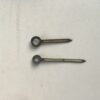Wijzers met blokje radium lichtgevend vanaf as 28/37 mm no 386