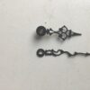 Sierwijzers voor quarz uurwerk 4 x 6 cm no 397