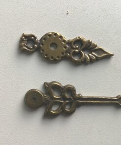 Zaanse of sallander wijzers plat 3,7 x 6 cm no 400