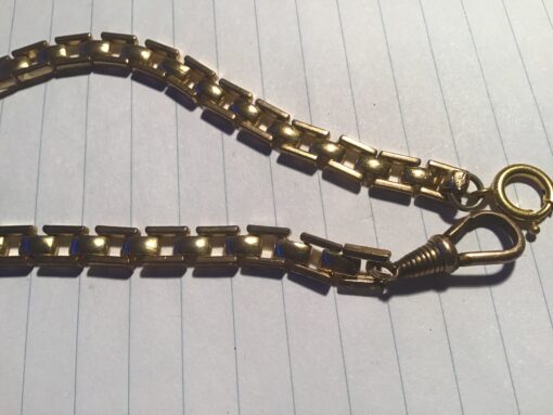 Zakhorloge ketting blokjes idee lengte 27 cm no 13