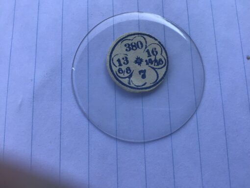Savonette glas 380 dikte 0,45 mm
