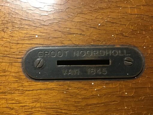Kwartjes klok Noord hollandse 1845 met quartz uurwerk - Afbeelding 3
