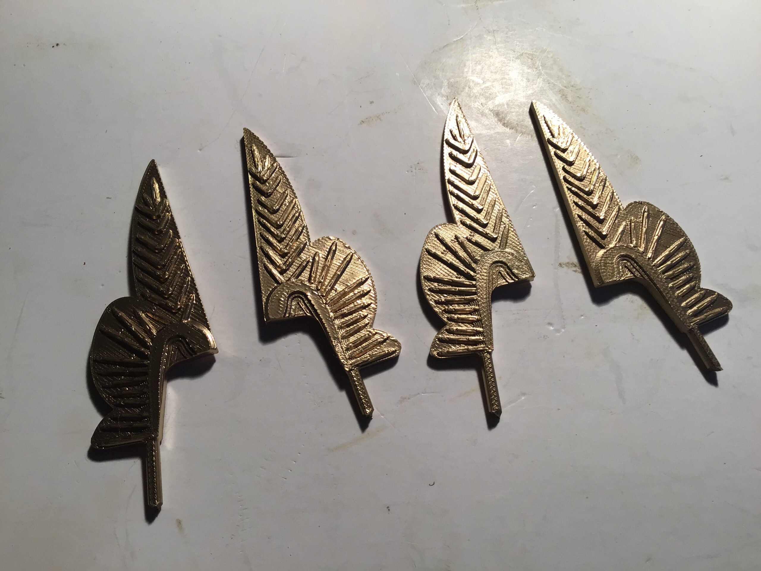 Vleugeltjes 4 stuks voor engeltjes vanaf uitsteek 7 cm