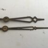 Art deco wijzers 7,4 x 11,4 cm no 421