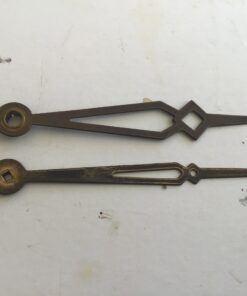Art deco wijzers 7,4 x 11,4 cm no 421