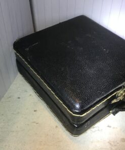 Alternative view of Blessing reiswekker in lederen etui no 2218