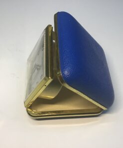 Alternative view of De Luxe reiswekker blauw no 2028