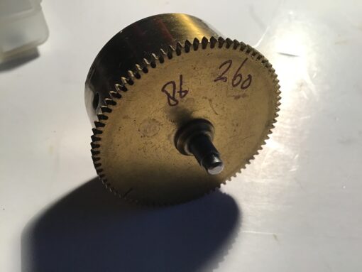 Veerton 86 tanden  doorsnee 54 mm no 261