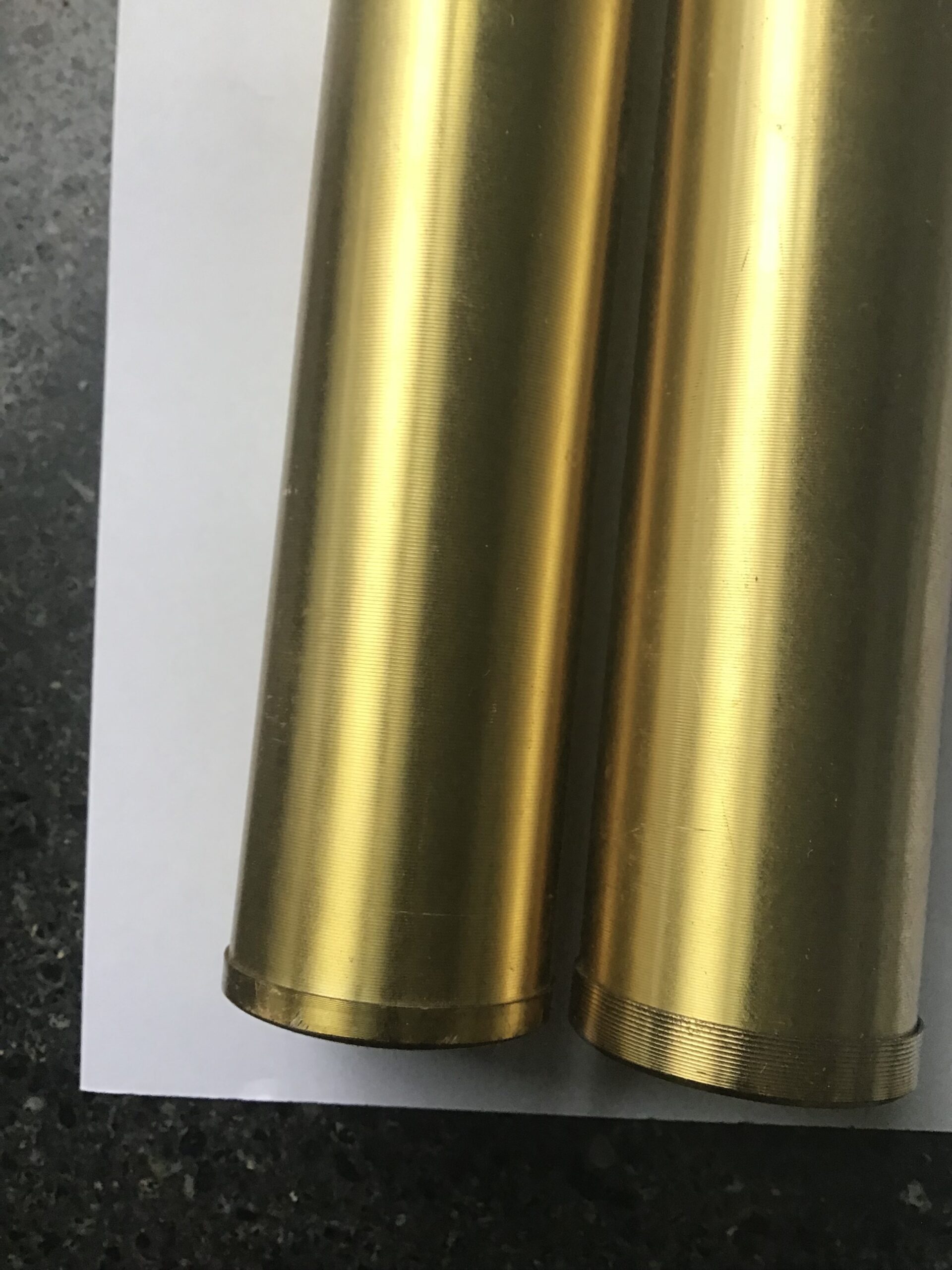 Gewichten licht geribbeld wegen 1240 ieder per 2 stuks - Afbeelding 2