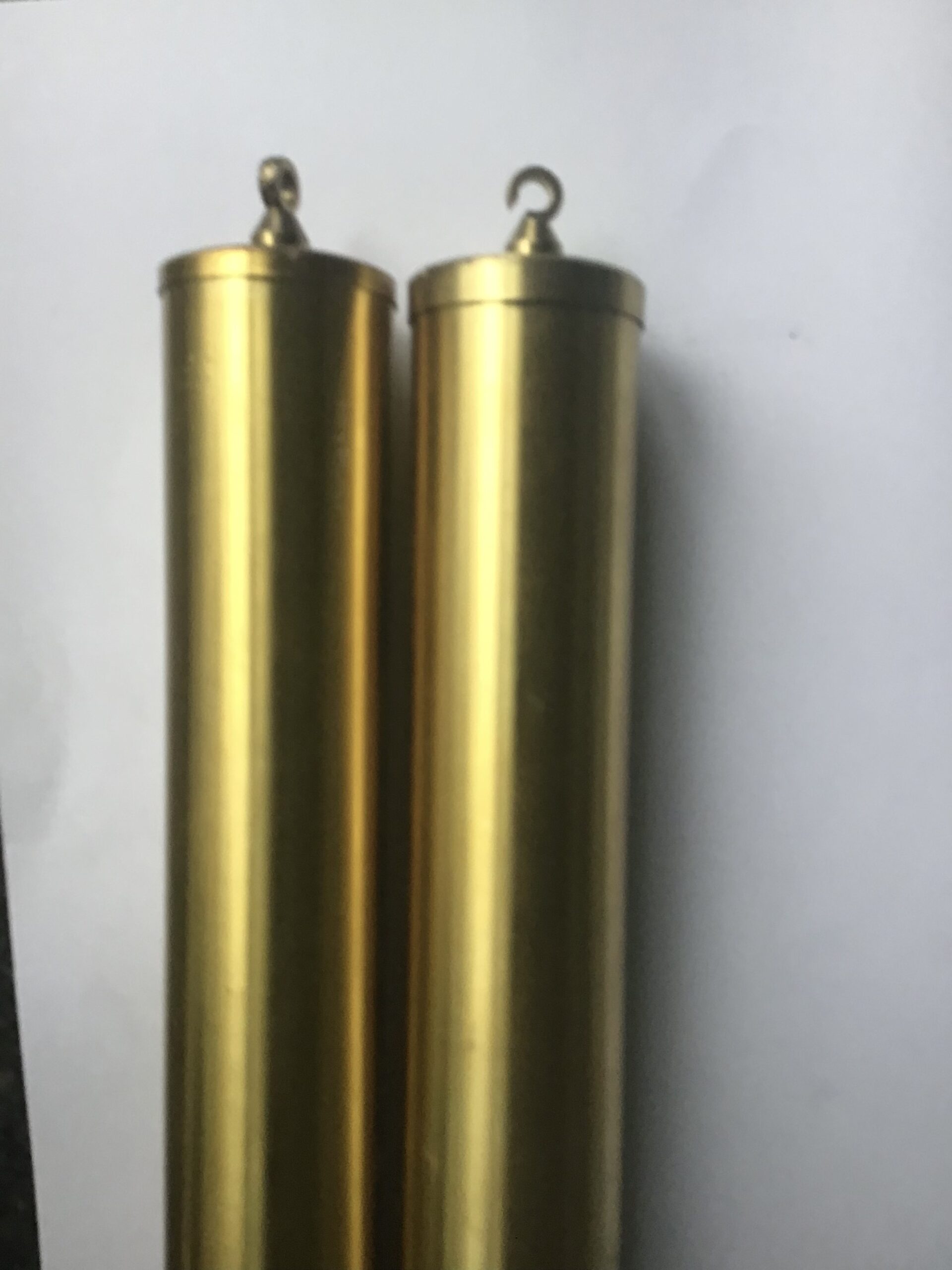 Gewichten licht geribbeld wegen 1240 ieder per 2 stuks - Afbeelding 3