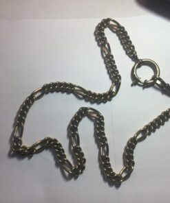 Zakhorloge ketting 45 cm aparte schakels no 17