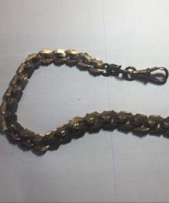 Zakhorloge ketting oud goud lengte 25 cm no 20