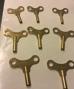 Sleutels 8 stuks vanaf 3,25 mm tot 5 mm