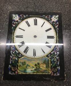 Schilderij wijzerplaat glas 30 x 24,5 cm no 312