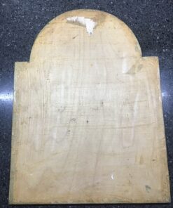 Alternative view of Friese. cq schwarzwalder wijzerplaat op hout 30 x 22,5 cm no 311