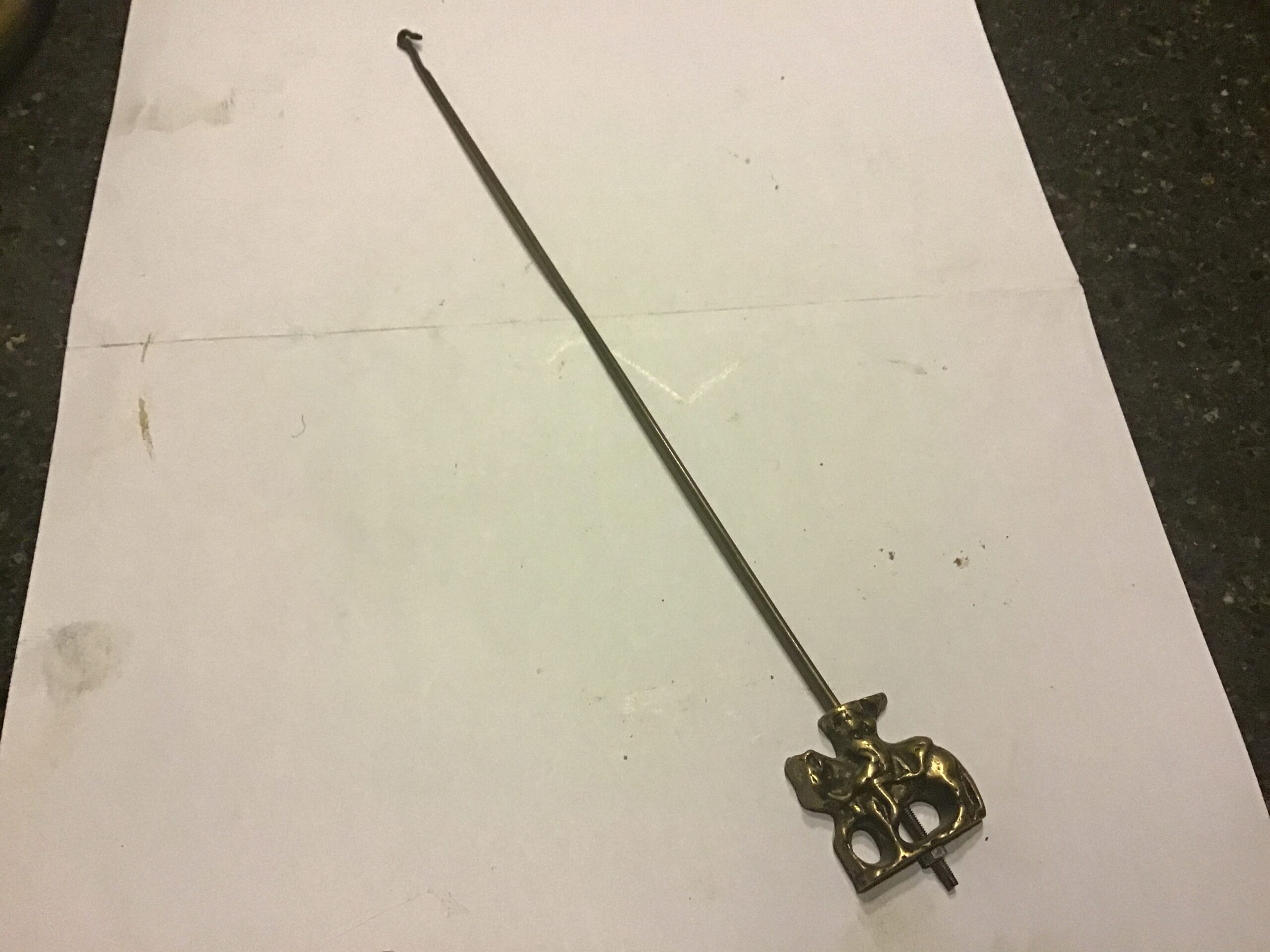 Zaanse slinger met oogje 22 cm