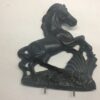 Paard zwart 15 x 15 cm