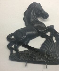 Paard zwart 15 x 15 cm