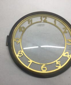 Wijzerplaat met glasdeurtje doorsnee 16 cm no 319