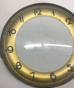 Wijzerplaat met glasdeurtje doorsnee 17,5 cm no 317