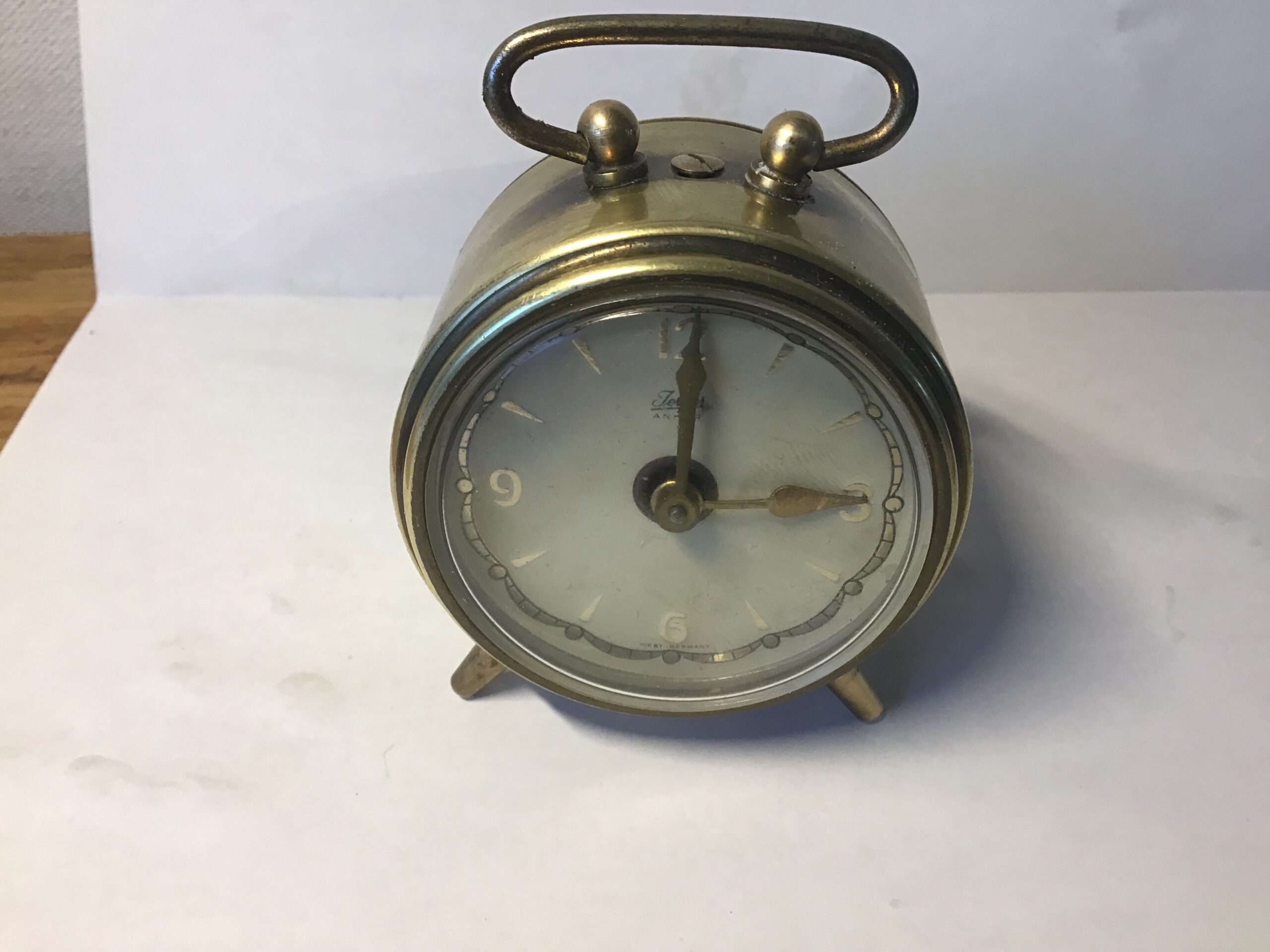 Jeger tafelklokje messing